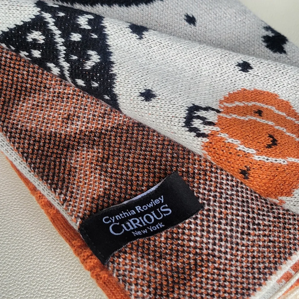 Cynthia Rowley 3 pack Pumpkins Hats & Bats Hand Towels